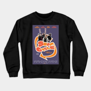 "Shop Cycle" by Ryan O'Bern at Ella T. Grasso Tech Crewneck Sweatshirt